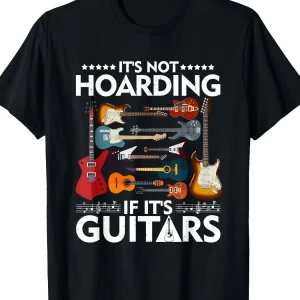 If It'S A Guitar Musician'S T-Shirt It'S Not A Bunch of T-Shirts Cotton 7.76 Oz Men Clothing Comfortable